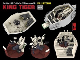 Maqueta King Tiger Ausf. B Full Interior 1/35