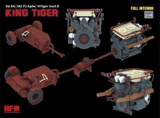 Maqueta King Tiger Ausf. B Full Interior 1/35