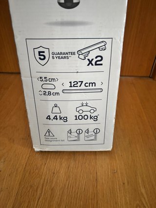Barras de techo universales para SUV y 4x4