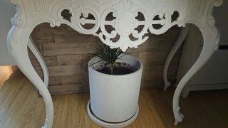 Aparador de madera blanco
