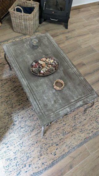 Mesa Baja de Salón Vintage