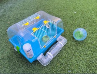 Jaula para Hámster con Túnel y Bola