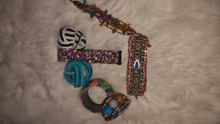 Lote de 6 Pulseras Variadas