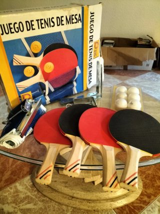 Juego de Tenis de Mesa Completo