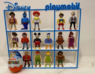 Estante Disney Playmobil Kinder Sorpresa