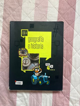 Libro Geografía e historia 4 ESO
