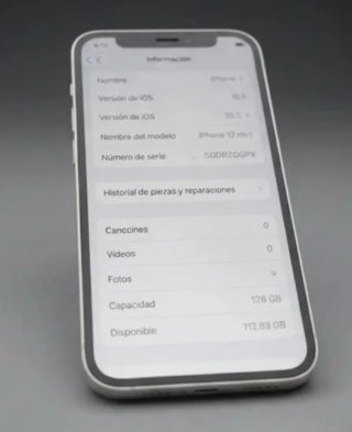 iPhone 12 mini 128GB (dañado)