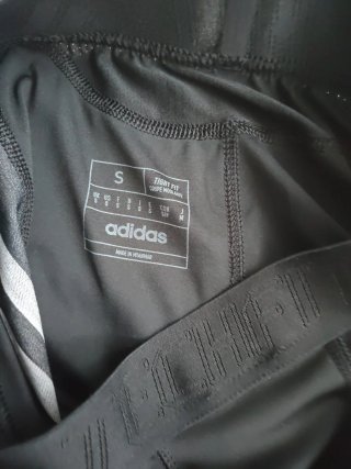 Mallas Cortas de Running Adidas Negras