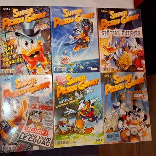 Comics Super Piscou Géant, en francés