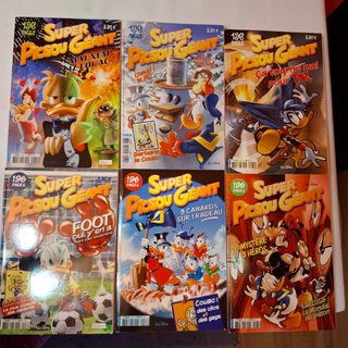 Comics Super Piscou Géant, en francés