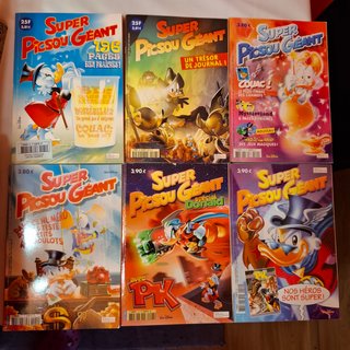 Comics Super Piscou Géant, en francés