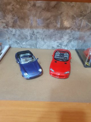 Set 2 Modellini Bburago Scala 1:18