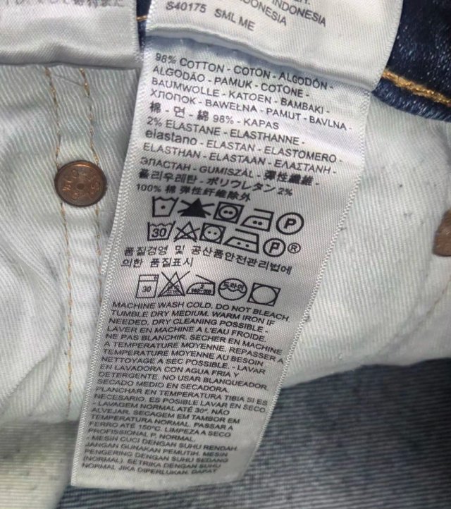 Levi'S Lote 502 Talla W33 L34