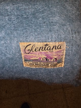 Bufanda Manta Mohair Glentana Escocia