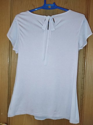 Blusa Orsay Blanca Talla S