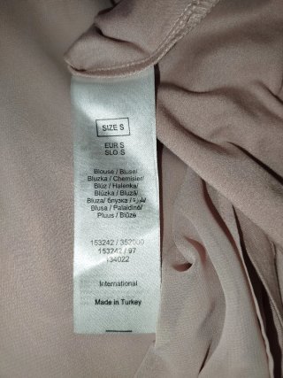 Blusa Orsay Blanca Talla S
