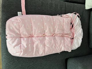 Saco para Silla de Bebé Rosa con Estrellas mayoral