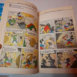 Comics Mickey Parade Géant, en francés