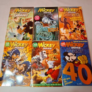 Comics Mickey Parade Géant, en francés