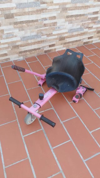 Silla Asiento Hoverboard Rosa