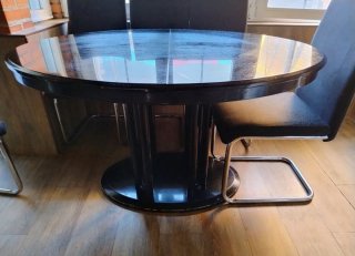 Mesa Extensible Negra