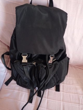 Mochila Negra Mujer
