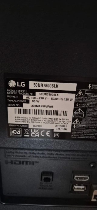 Smart TV LG 50 4K