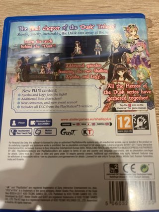 Atelier Shallie Plus PS Vita