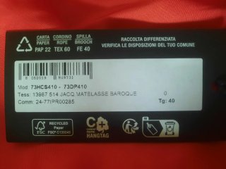 Chaqueta Versace Jeans Couture mujer Talla S