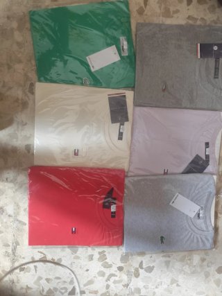 Camisetas Tommy Hilfiger y Lacoste Talla S
