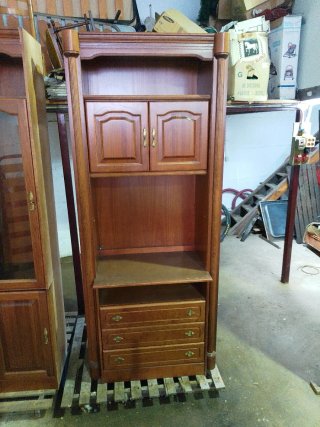 Mueble de salón de madera