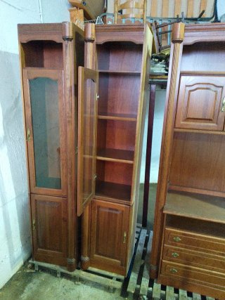 Mueble de salón de madera