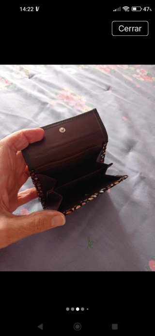 Monedero de Mujer Multicolor 10 x 9 x2 cms
