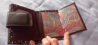 Monedero de Mujer Multicolor 10 x 9 x2 cms