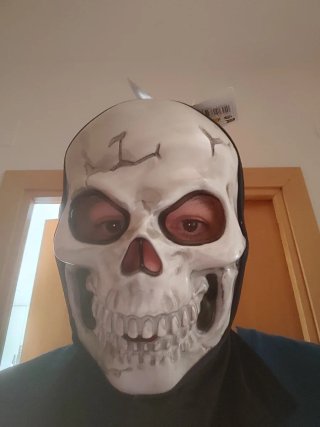 Máscara de Calavera para Halloween nueva estrenar