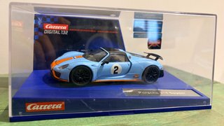 Carrera Digital 132 Porsche 918 Spyder Gulf