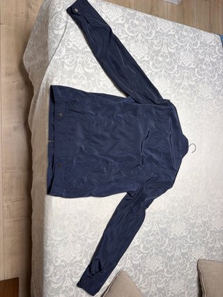Chaqueta de entretiempo Sidecar azul.