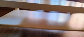 Mesa Baja de Salón Blanca