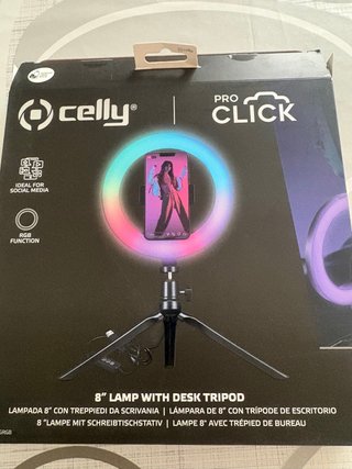 Lámpara con Trípode de Escritorio Celly 8