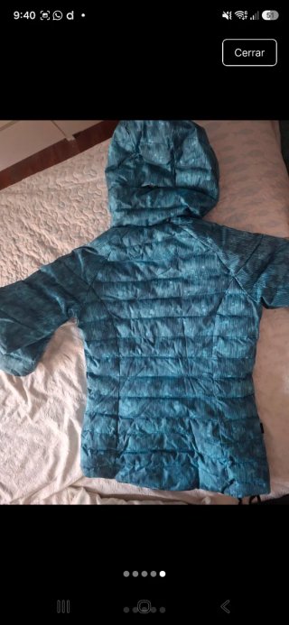 Chamarra Millet Plumas Mujer Talla M