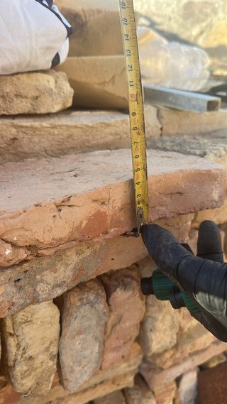 Ladrillos antiguos de construcción