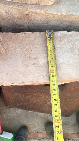 Ladrillos antiguos de construcción