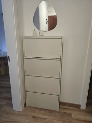 Zapatero Acero 3 Puertas