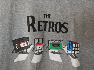 Camiseta The Retros Manga Larga Gris