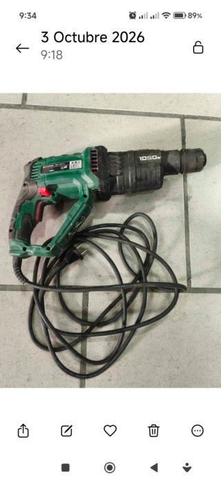 Martillo Perforador Parkside PHBH 1050 C3