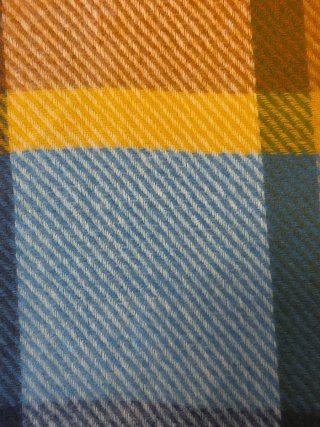 Bufanda de cuadros 70x180 cm