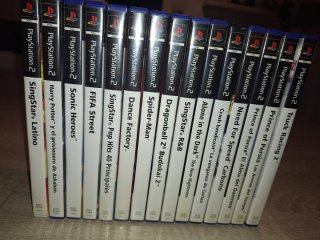 Consola PS2 Slim (PlayStation 2) con 15 Juegos