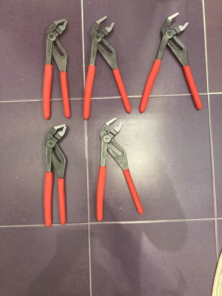 Alicates ajustables (5 unidades)