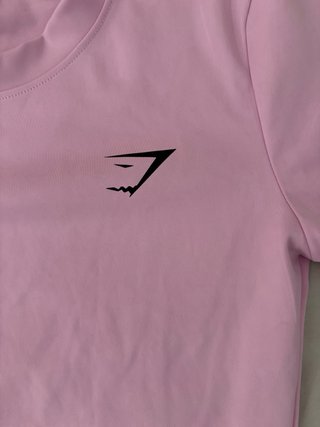 Conjunto deportivo Gymshark rosa