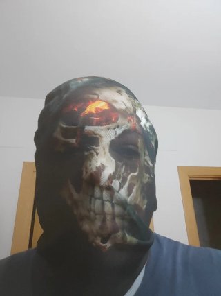 Máscara Esqueleto Halloween nueva estrenar